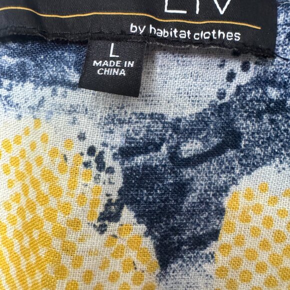 Liv by Habitat Linen Shirt Dress NWT - Picture 3 of 5